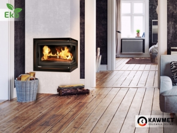 Камінна топка KAWMET W17 праве бокове скло (16.1 kW) EKO
