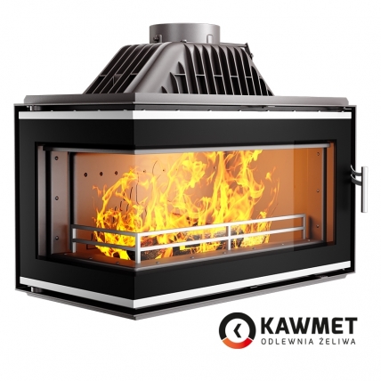 Камінна топка KAWMET W16 з лівим боковим склом без рами (14.7 kW)