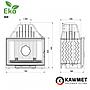 Камінна топка KAWMET W8 (17.5 kW) EKO