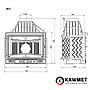 Камінна топка KAWMET W3 (16.7 kW)