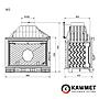 Камінна топка KAWMET W1 Feniks (18 kW)